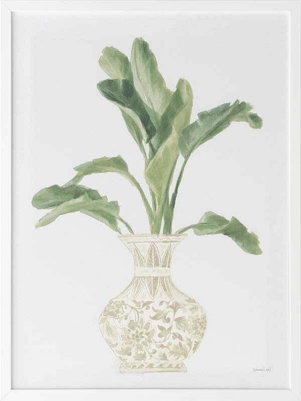 Fronds I Framed Art Print