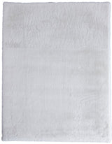 Turuun Soft Faux Fur White Rug