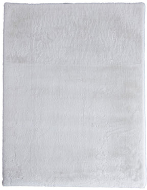 Turuun Soft Faux Fur White Rug - Lost Design Society