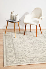 Winter White Transitional Rug