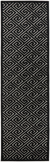 Mid-century Modern Alisa Black and Gold Rug