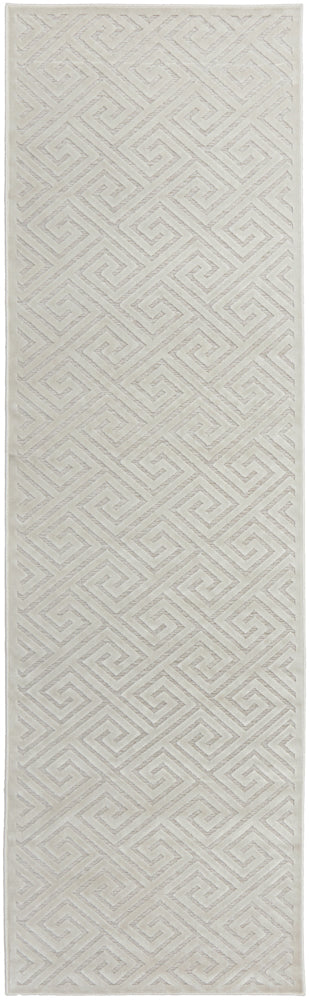 Mid-century Modern Alisa Natural White Rug