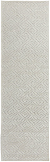 Mid-century Modern Alisa Natural White Rug