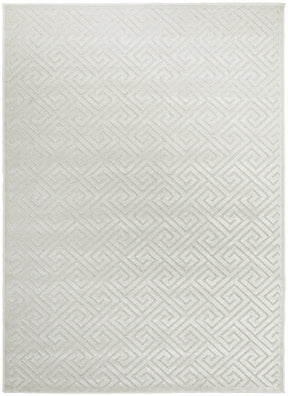 Mid-century Modern Alisa Natural White Rug - Lost Design Society