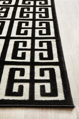 Mid-century Modern Zara Black and Gold Rug