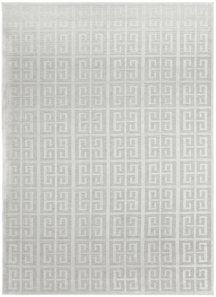 Mid-century Modern Zara Natural White Rug