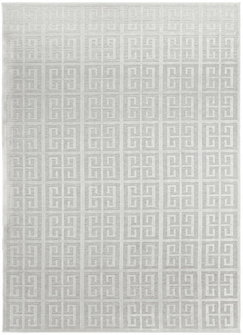 Mid-century Modern Zara Natural White Rug