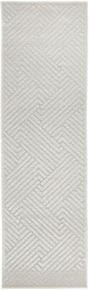 Mid-century Modern Sophia Natural White Rug