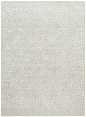 Mid-century Modern Sophia Natural White Rug - Lost Design Society