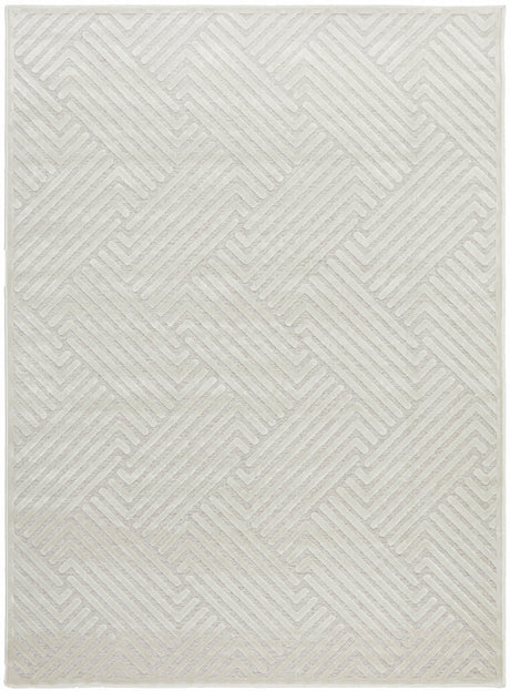 Mid-century Modern Sophia Natural White Rug