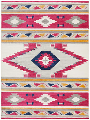 Pemba Crimson Bohemian Rug - Lost Design Society