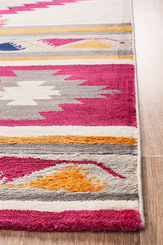 Pemba Crimson Bohemian Rug