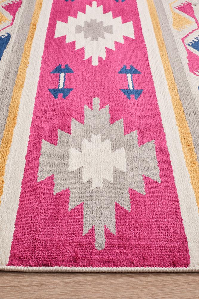 Pemba Crimson Bohemian Rug