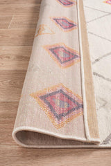 Pemba White Bohemian Rug