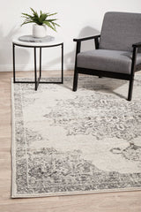 Zada Silver Transitional Rug