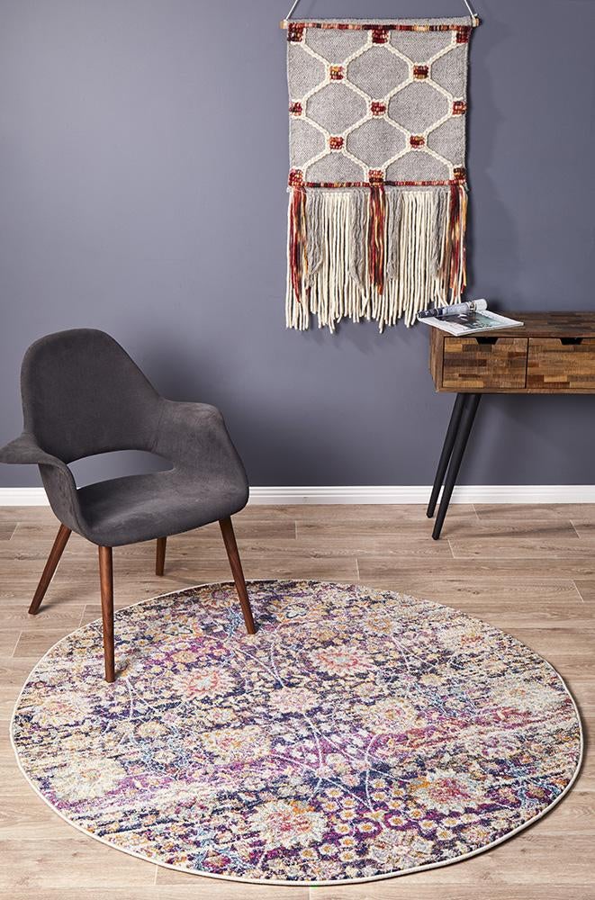 Zolan Transitional Multi Round Rug