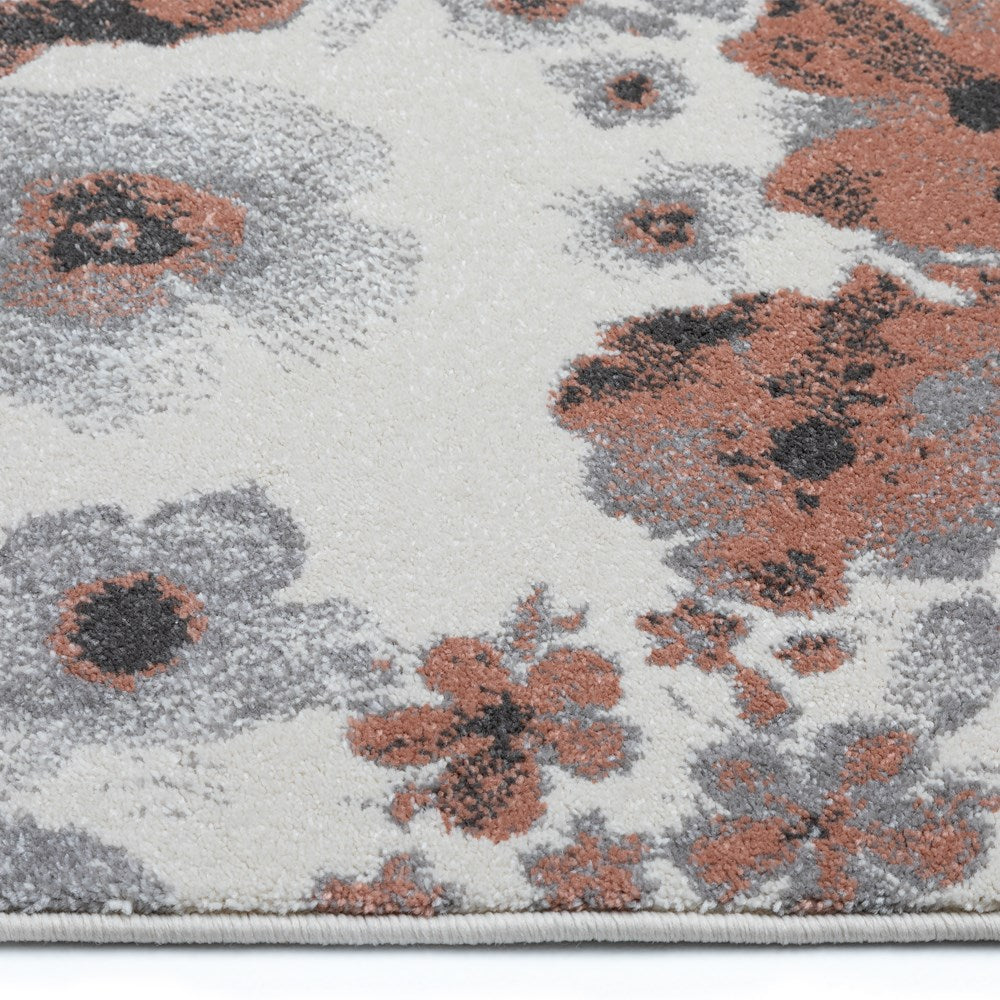 Juno Blooms Old Rose Rug – Lost Design Society Rugs